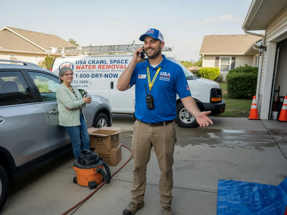 Crawl Space Water Removal Stringtown, OK FAQs